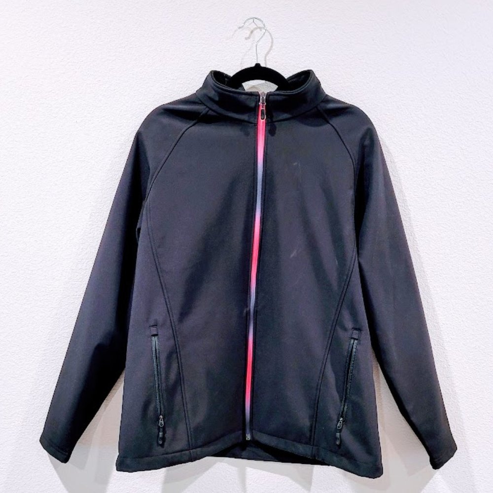 Ideology Soft Shell Black Jacket - image 1